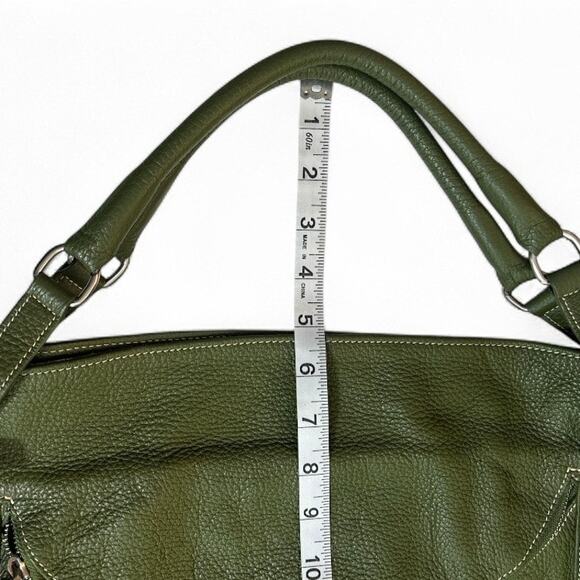 Furla Olive Green Shoulder Bag REHAB - Picture 6 of 10